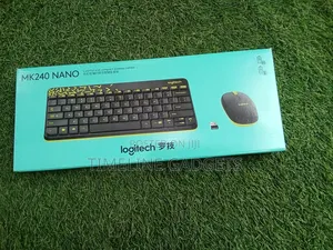 Logitech Mk240 Nano Wireless Keyboard and Mouse