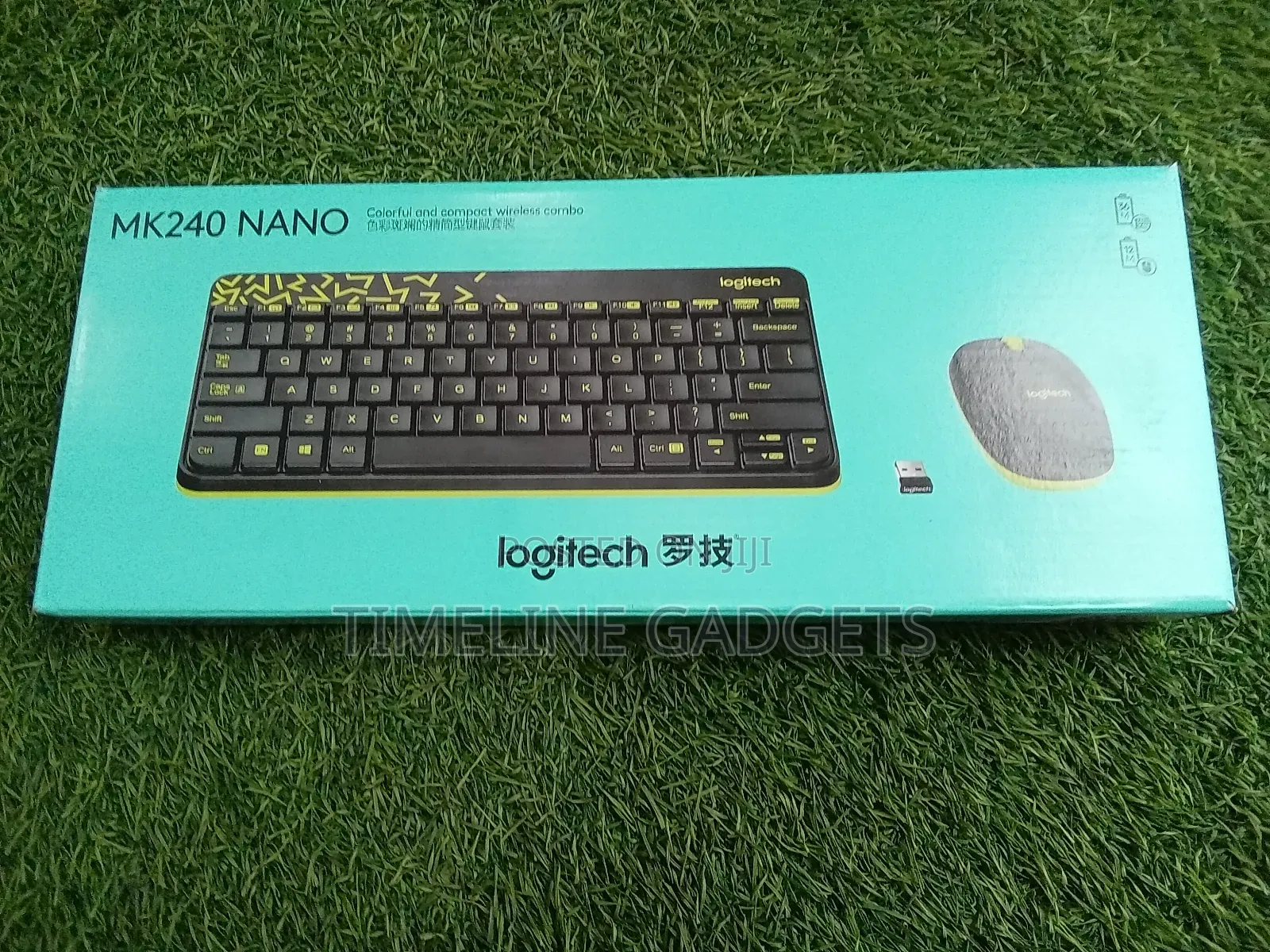 Logitech Mk240 Nano Wireless Keyboard and Mouse