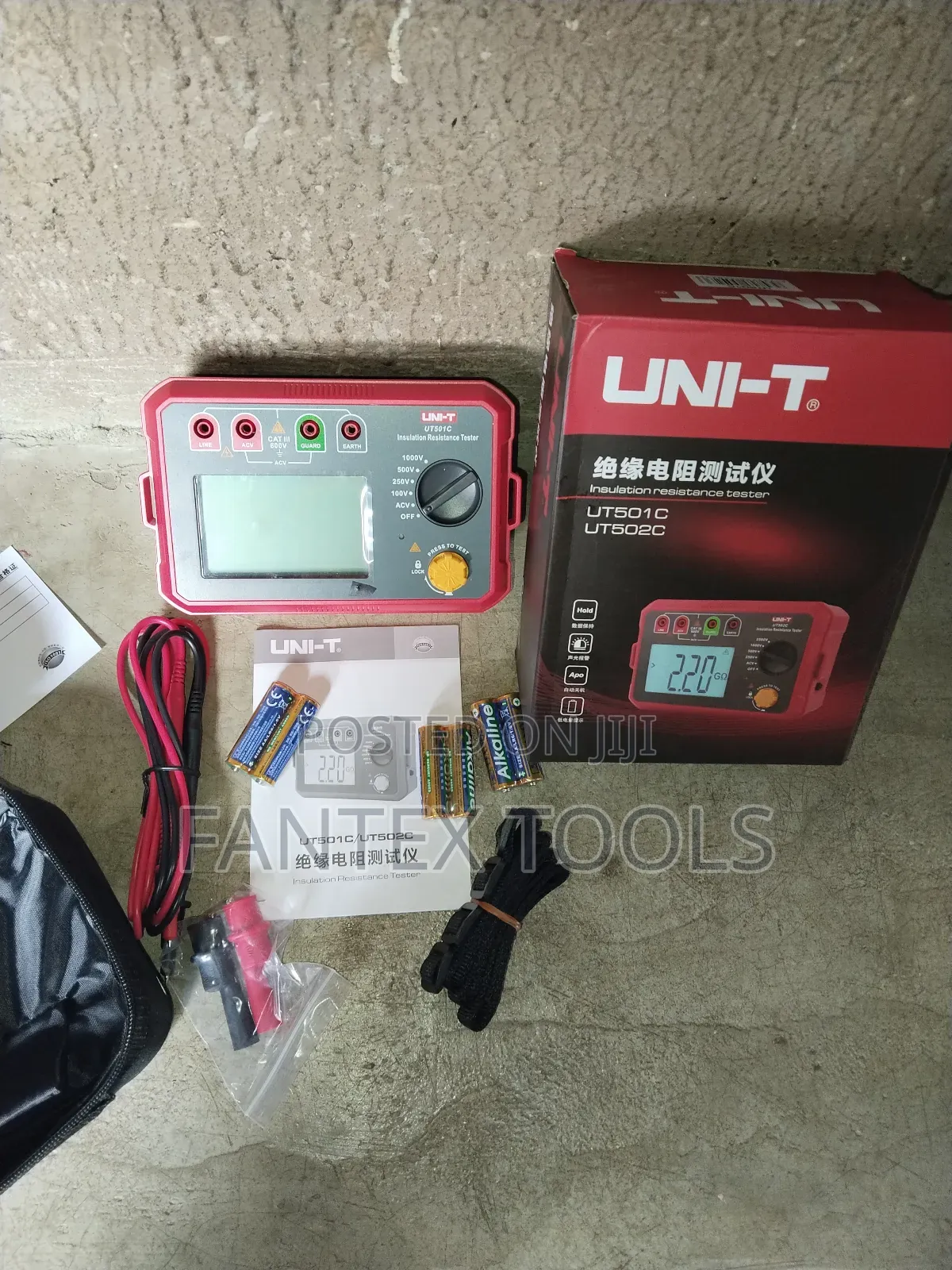 Insulation Tester Ut501c