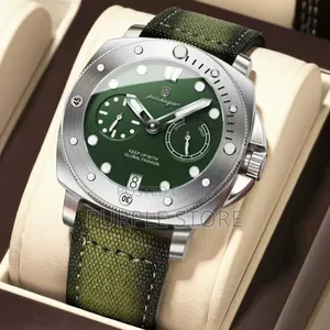 Poedagar Fabric Strap.Functional.Chronograph. Watches