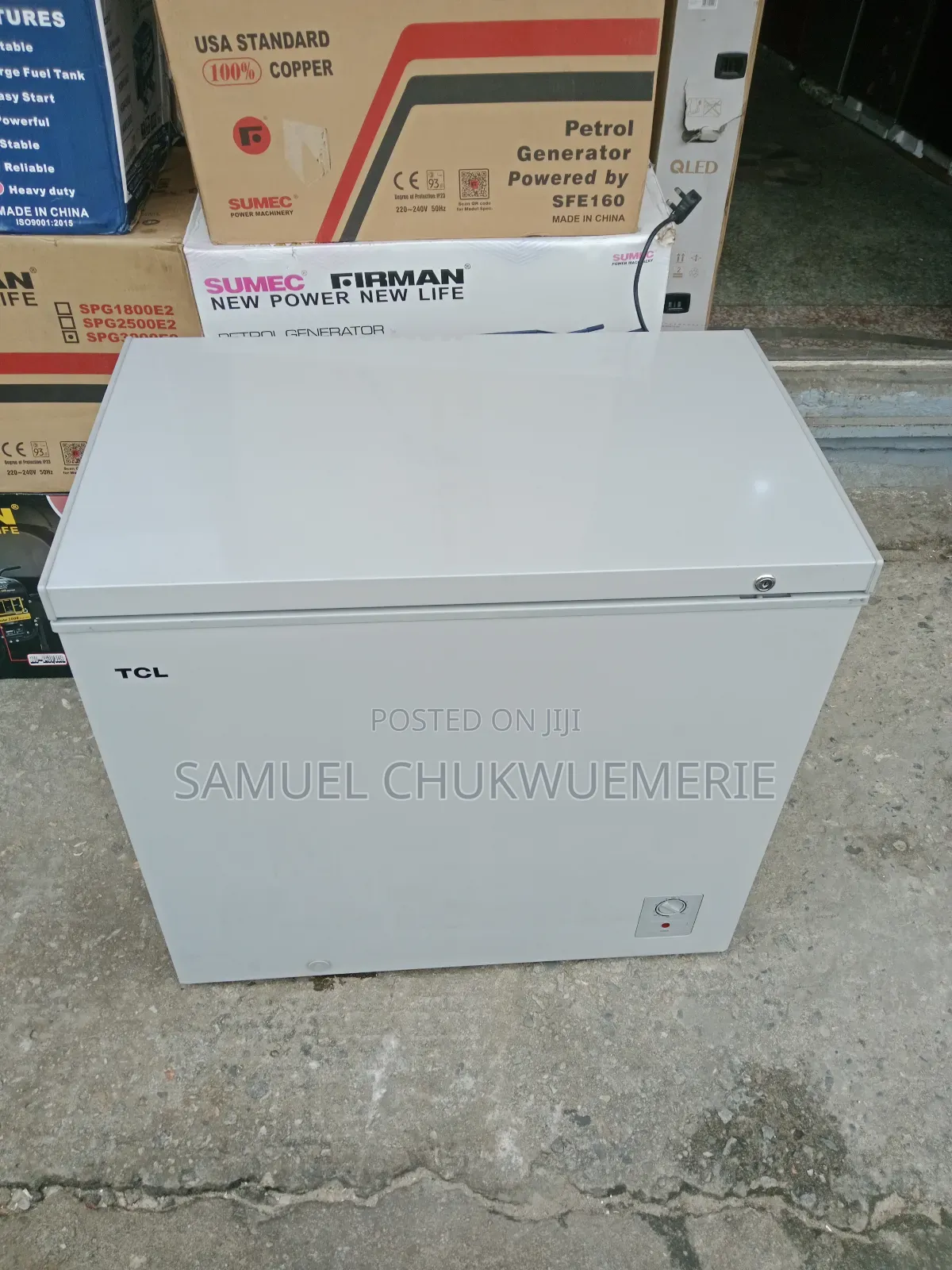 TCL Chest Freezer 3fit Stabilizer Free