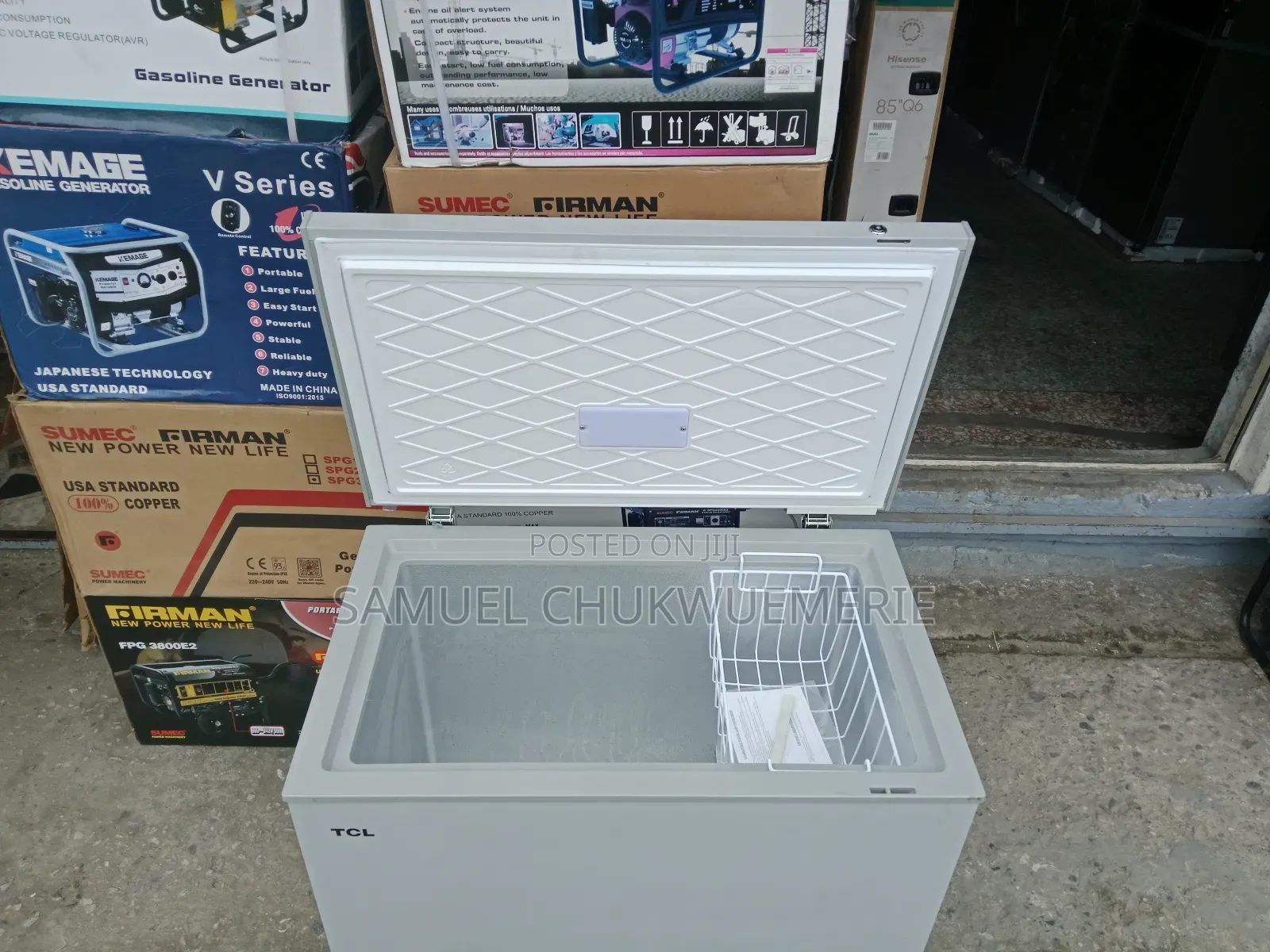 TCL Chest Freezer 3fit Stabilizer Free