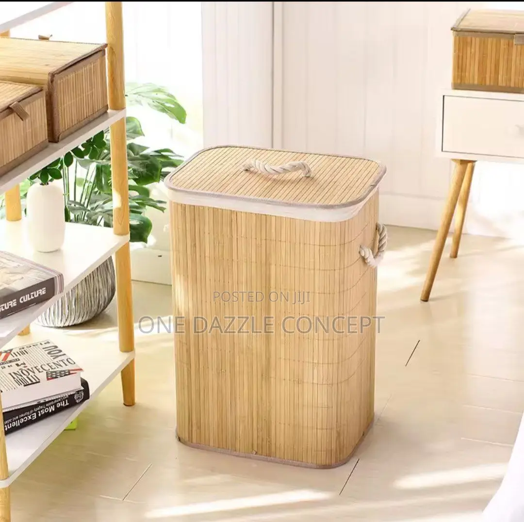 Foldable Bamboo Laundry Basket /Hamper