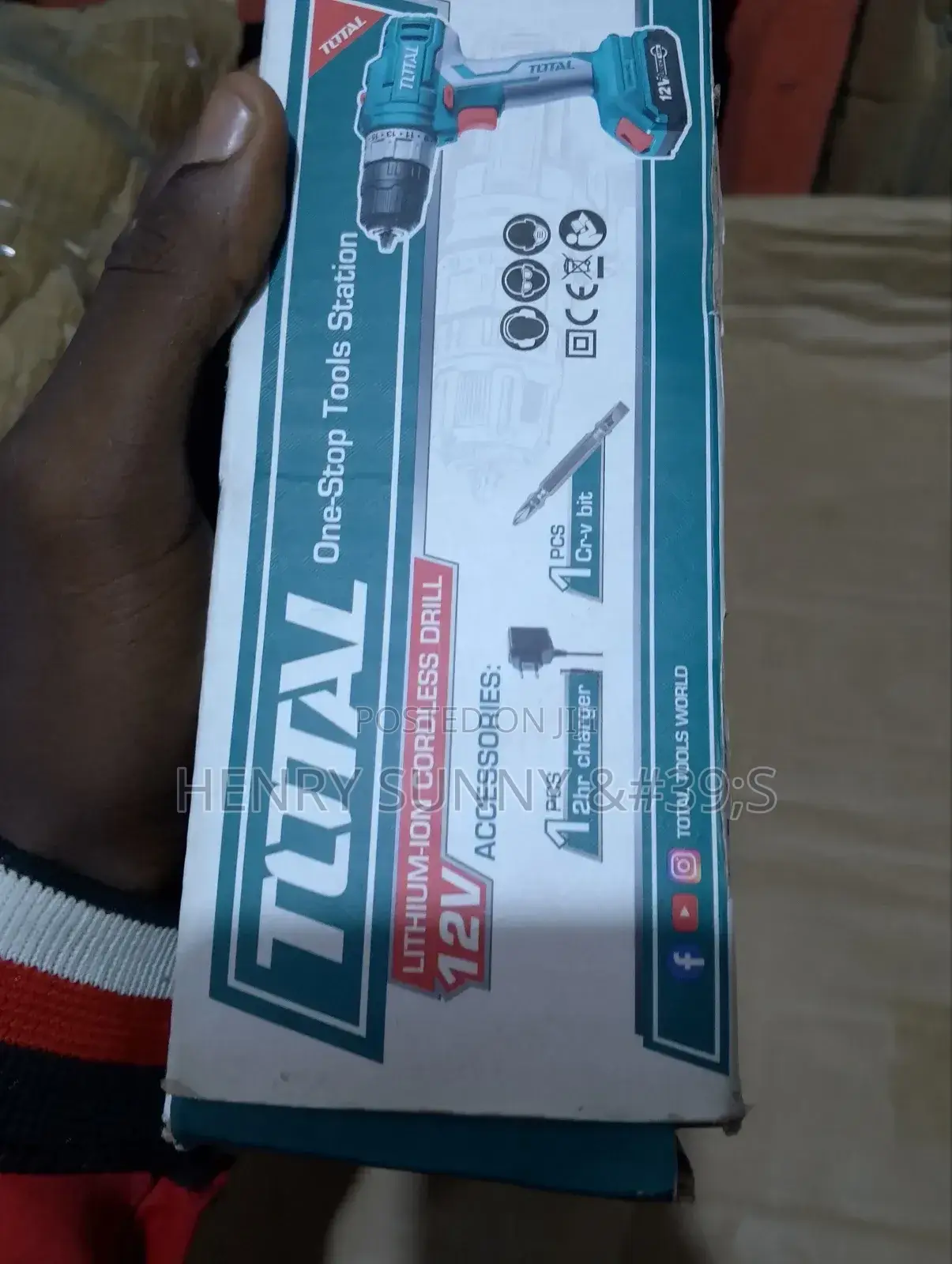 Cordless Drill Machine 12v Total Product