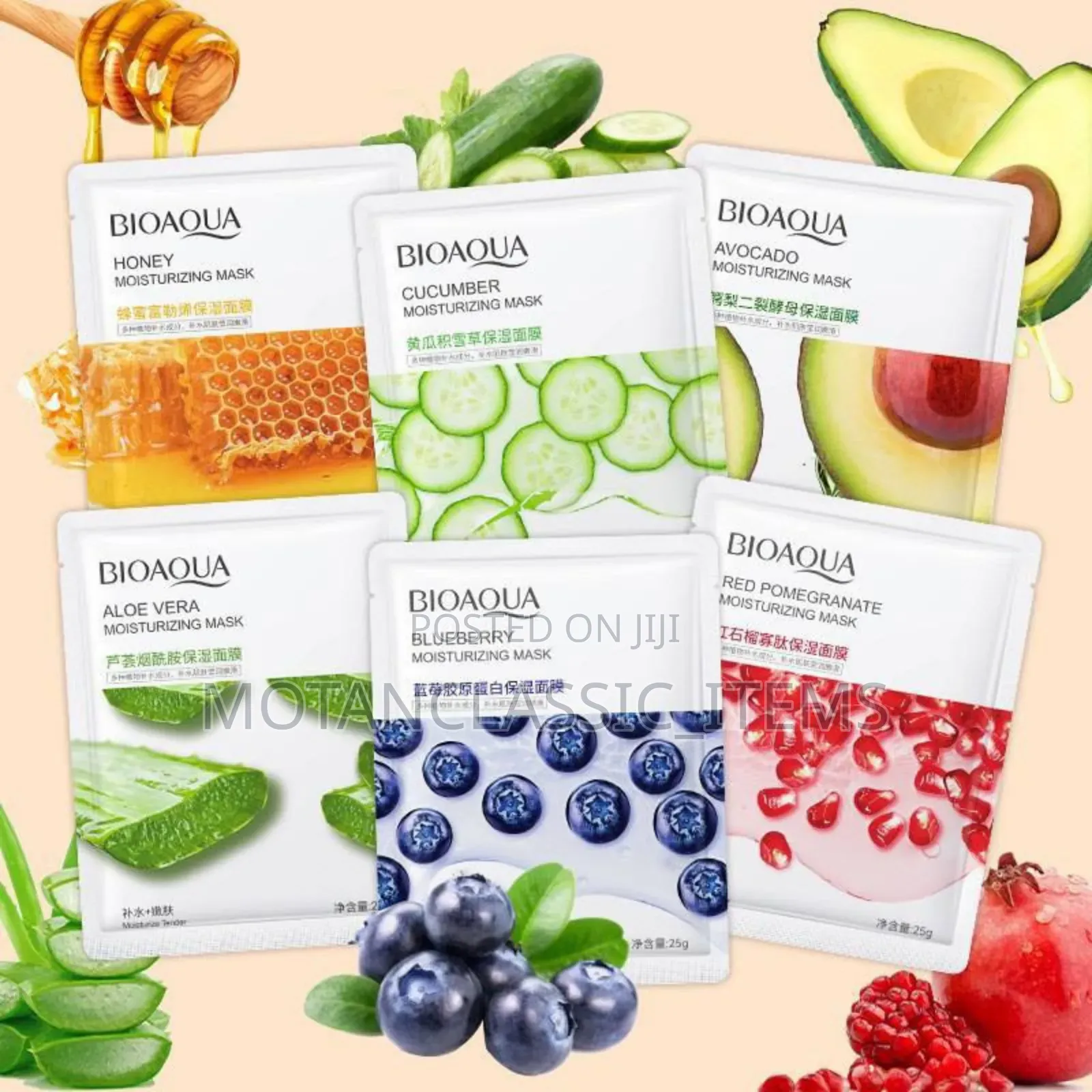Face Mask Sheets 20pcs