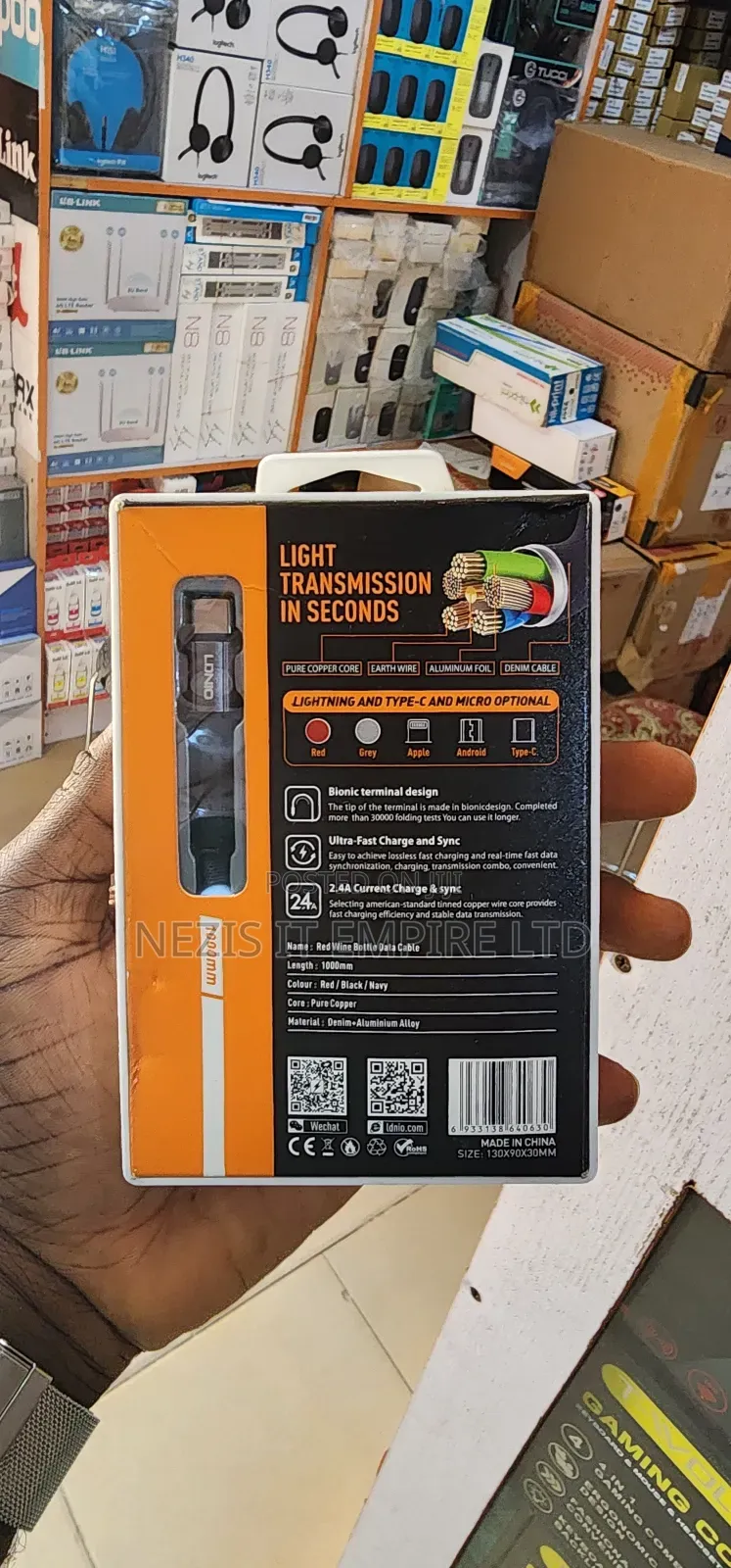 Ldnio Usb to Usb C Cable