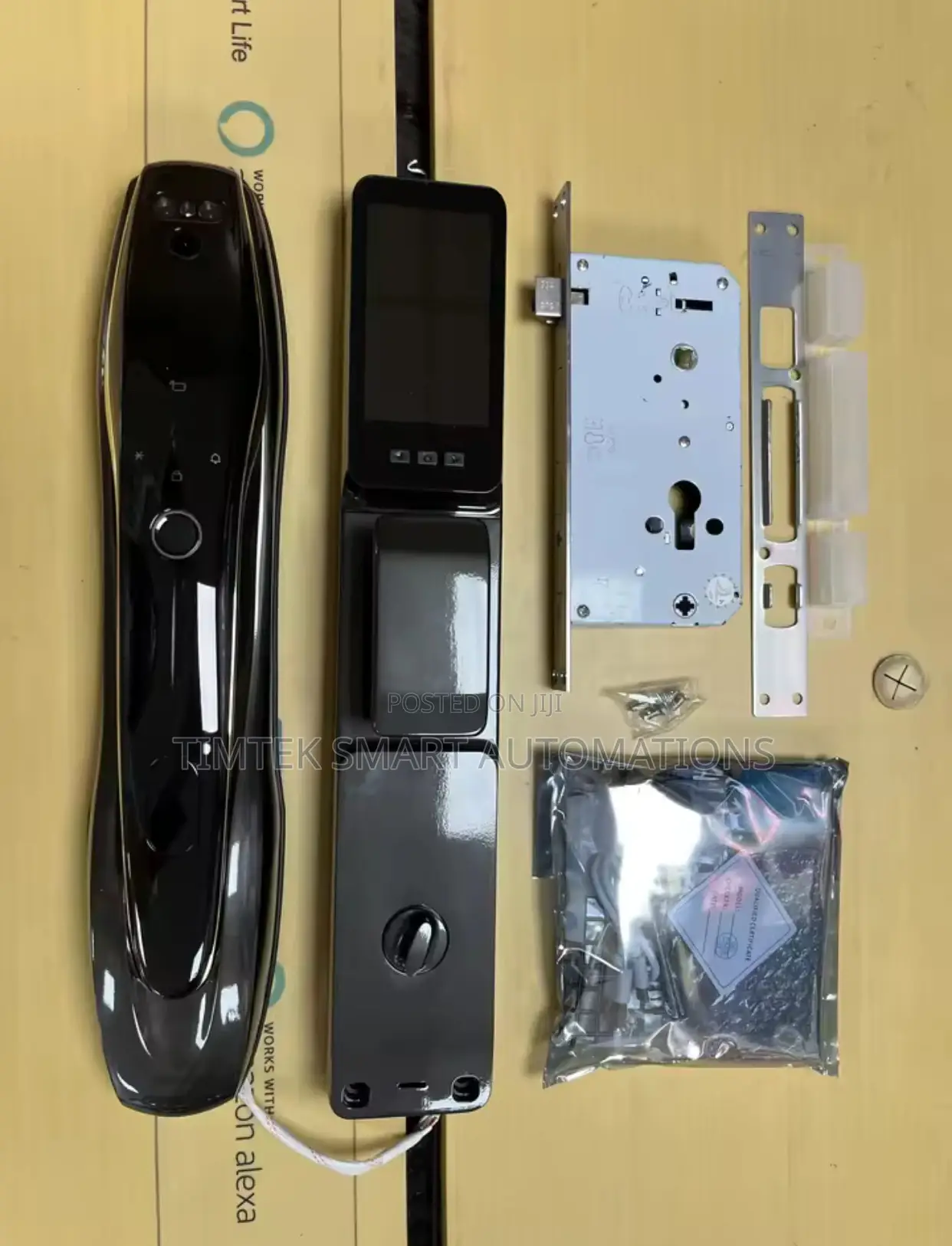 Tuya Keyless Entry Lock With Camera