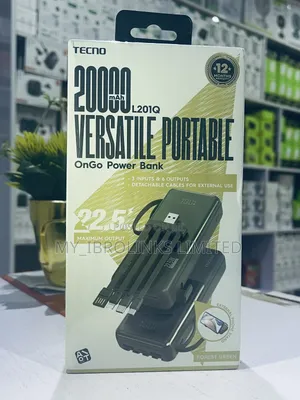 Tecno 20000mah L201q Power Bank