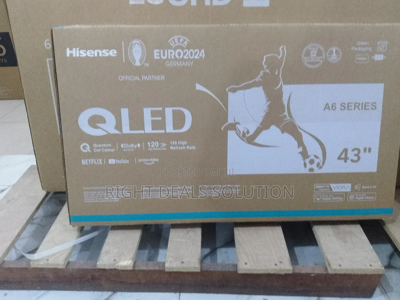 Hisense 43" Smart Tv – Compact Size, Maximum Fun