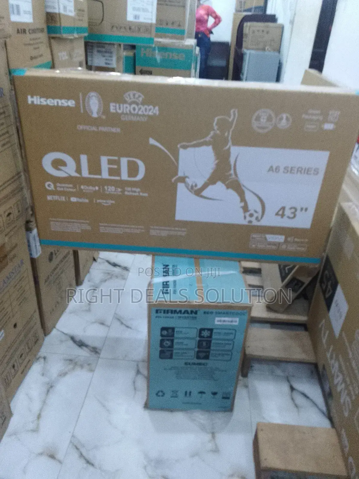 Hisense 43" Smart Tv – Compact Size, Maximum Fun