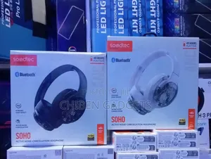 Porodo Soho Active Noise Cancellation Headphones RGB Dynamic Light