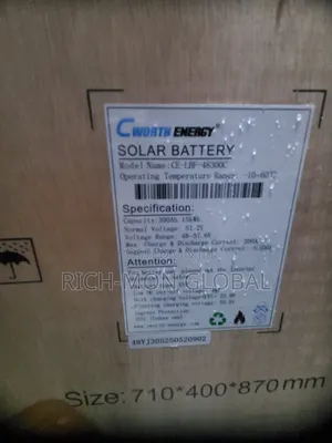 15kwh Cworth Lithium Battery Available With Promo Price