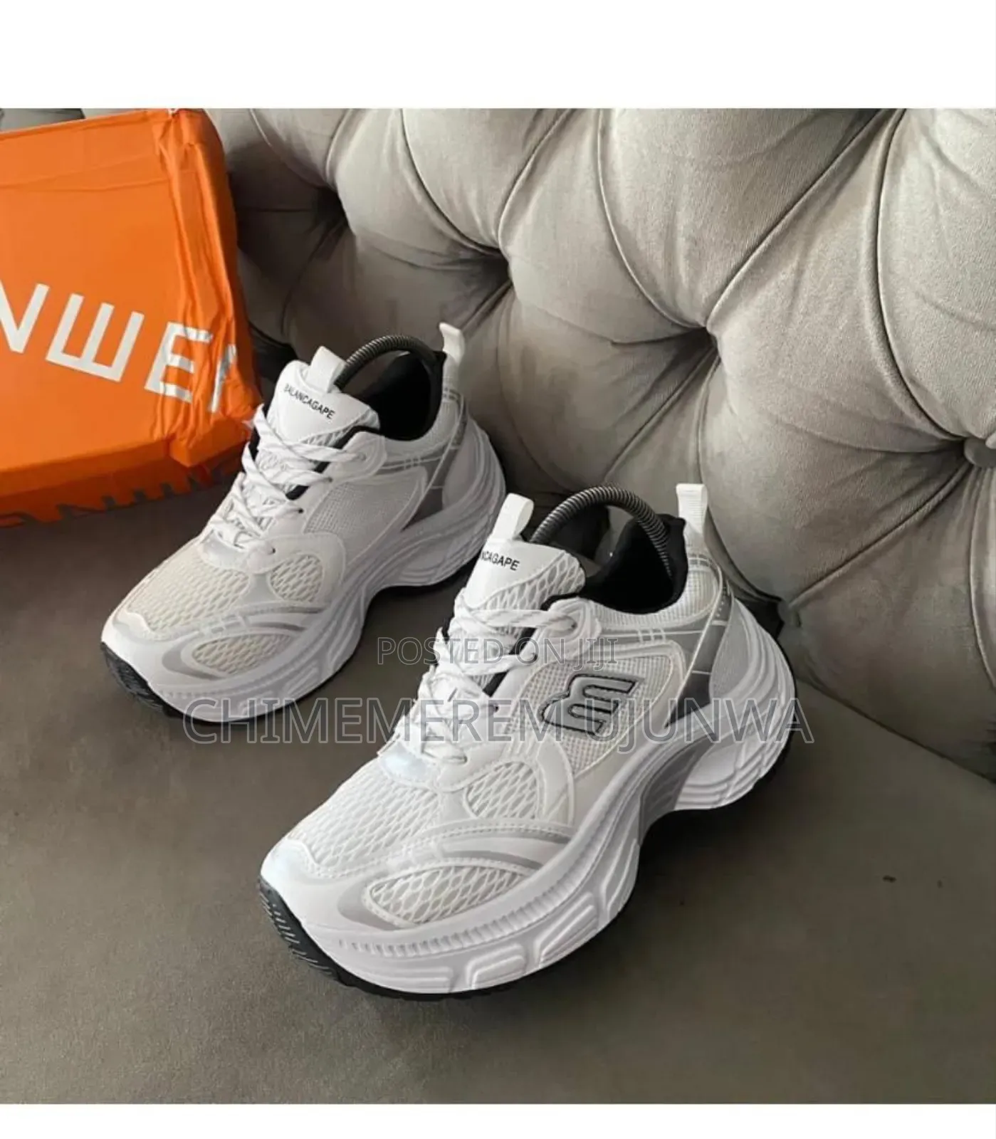 Pure White Balenciaga