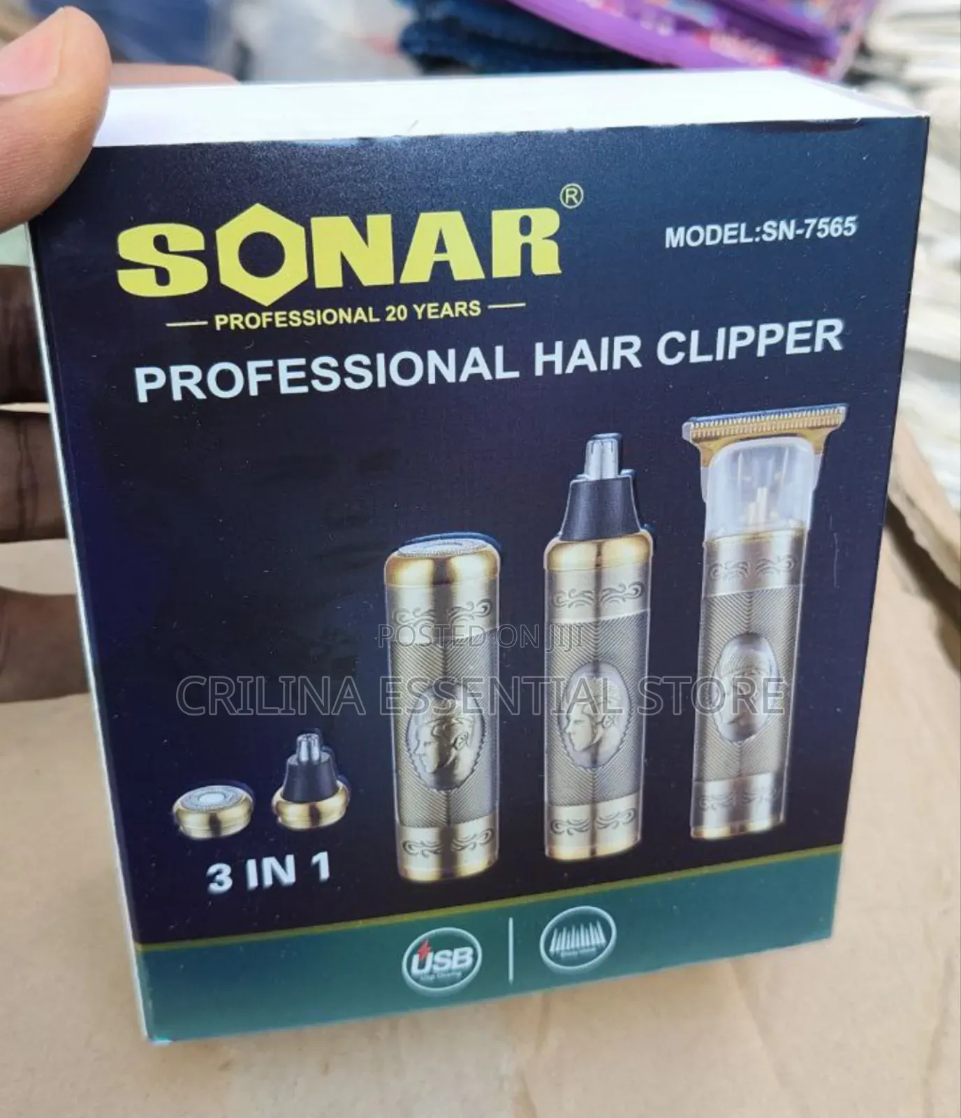 Sonar Rechargable Digital Clipper