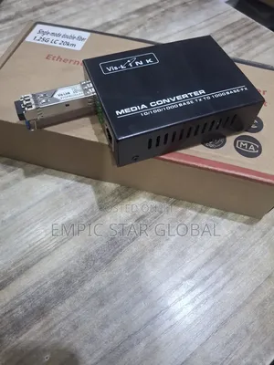 Fiber SFP Media Converter Lc Sm 20km Range