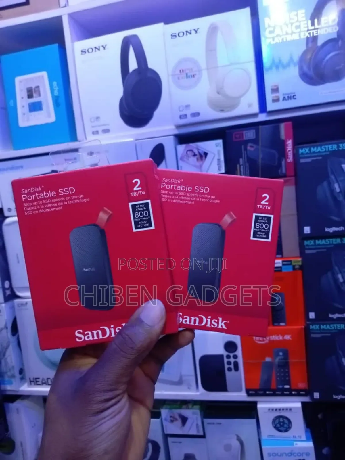 Sandisk 2tb Extreme Portable 3.1 Usb -C Usb SSD 800mb/S