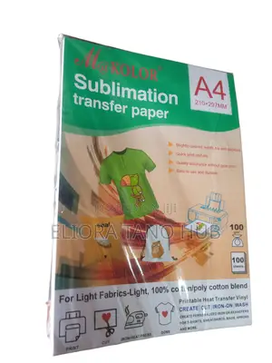 A4 Sublimation Transfer Paper Pack of 100 Sheets