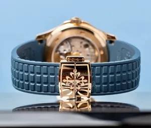 Patek Philippe Aquanaut Blue-Gray Roman Dial Watch