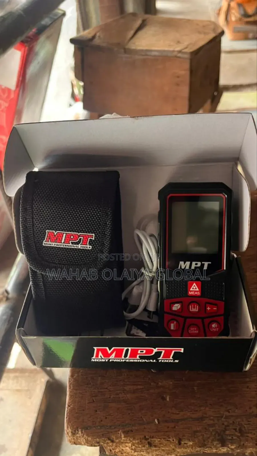 MPT Laser Distance Meter 100m – High-Precision Measuring Tool