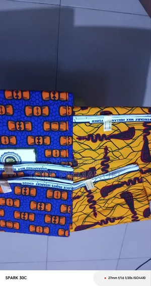 Beautiful Cotton Ankara Fabric Material 
6 Yards