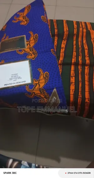 Traditional Cotton Ankara Fabric 6 Yards