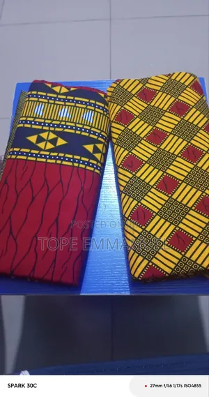 Ankara African Fabric Wrapper Wax Design Print For Women 6yards 6yards