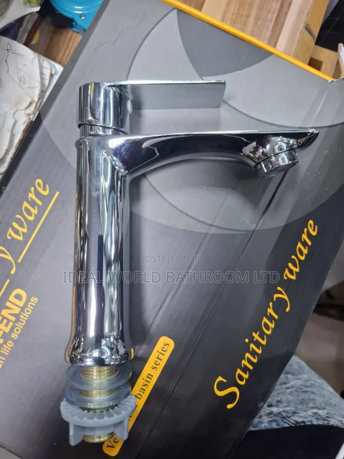 Stainless Basin Tap Short Single