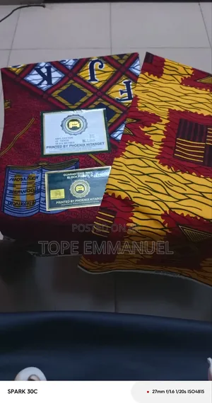 Unique Design Cotton Ankara Fabric 6yards