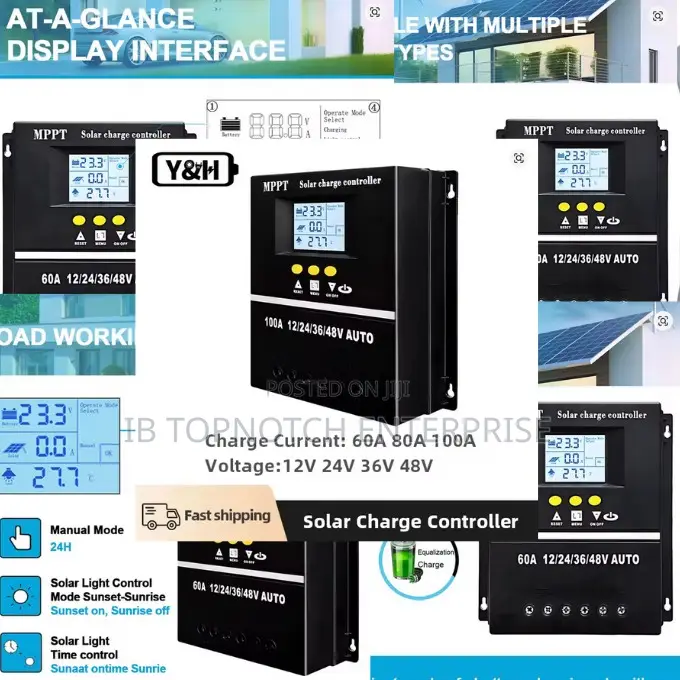 The Solar Engine: 100a MPPT Controller for Unbeatable Power Conversion