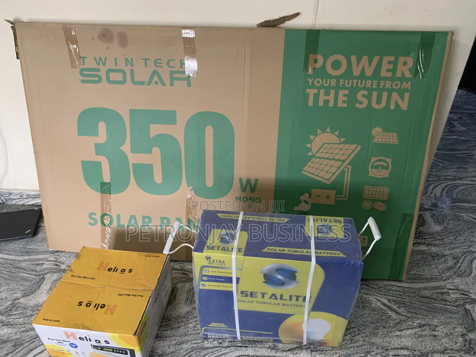 Solar Panel , Tubular Battery and Ups