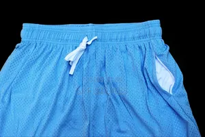 Light Blue Colour Sp Short With Inner Tight