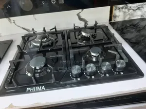 Built in 4 Burner Steel