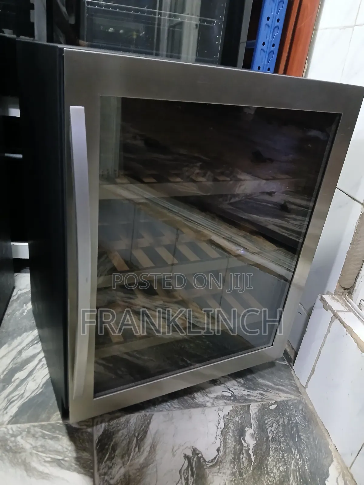 Caple Silver Frame Built-in Wine Chiller