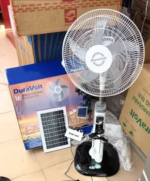 Duravolt 3in1 16inches Rechargeable Fan