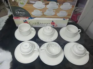 12pcs Tea/Coffee Cup and Saucer