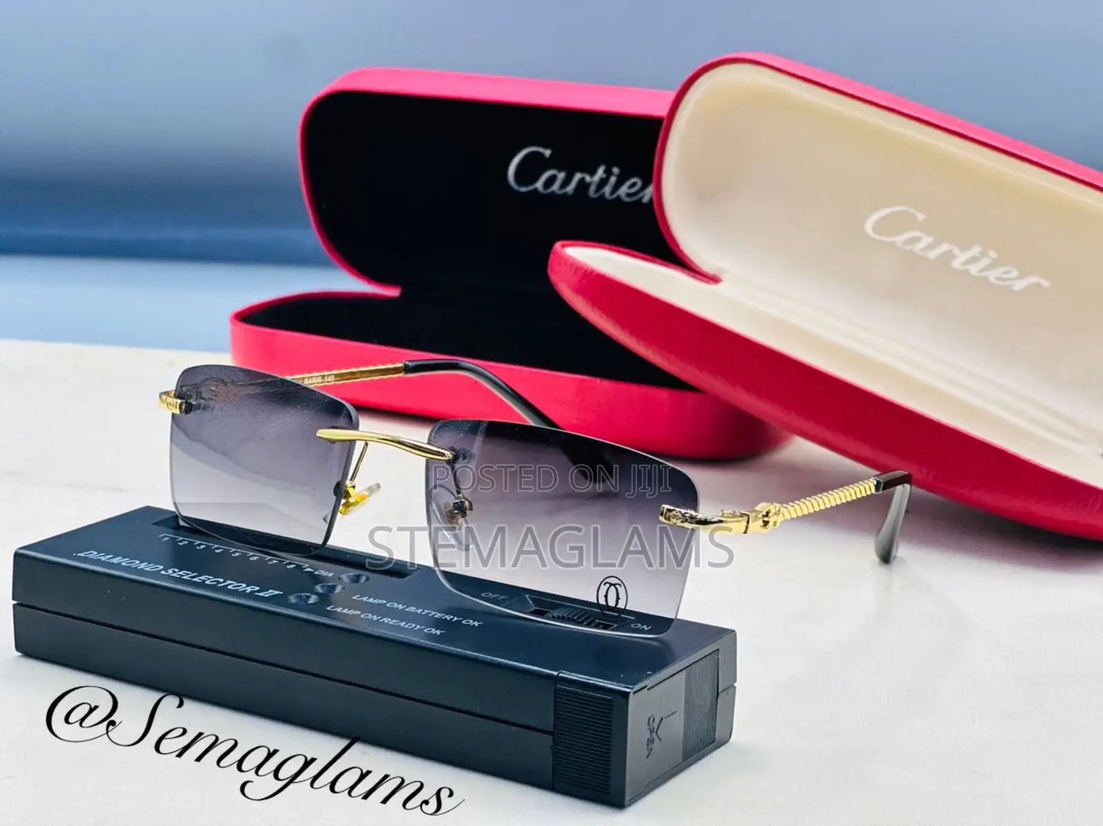 Cartier Eyewear With Elegant Accents