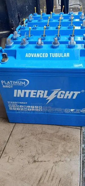 Interlight Platinum Tubular Battery NRGT 220ah