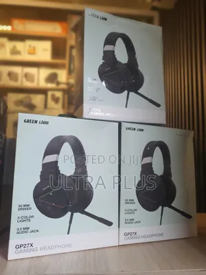 Green Lion Wired Anc Gp27x Gaming Headphone