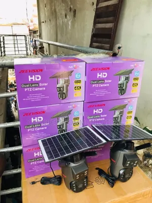 Solar PTZ Camera Two Lens Is Available