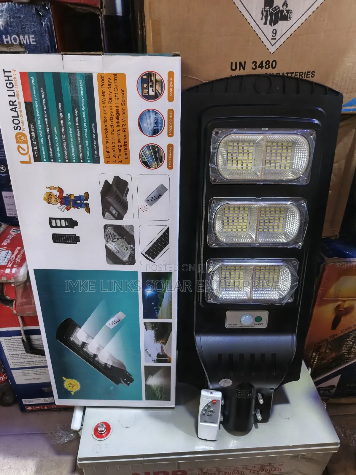 300w Solar Streets Light