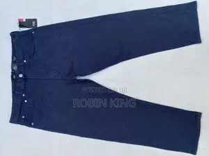 Canda Men Navy Blue Denim Jeans W38 L39