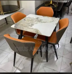 Marble Dining Table Set