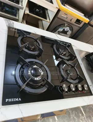 Original Phiima German Technology Inbuilt Cabinet 4 Burners Gas Cooker