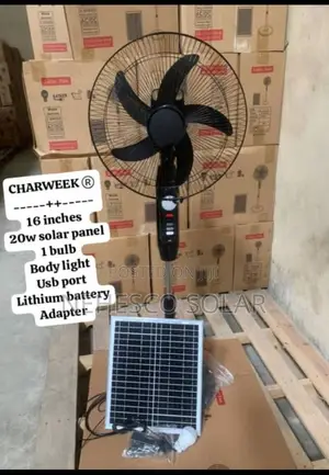 Charweek Solar Fan