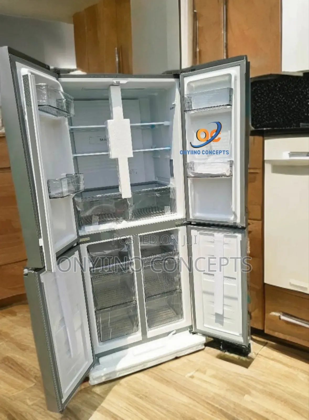 Hisense 4doors Refrigerator 
394litres