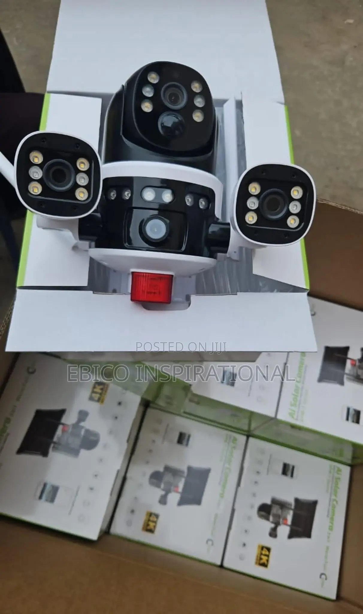  Solar Security Camera – Ai Motion Detect Night Vision