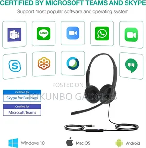 Yealink Uh34 Active Noise Cancellation Headset