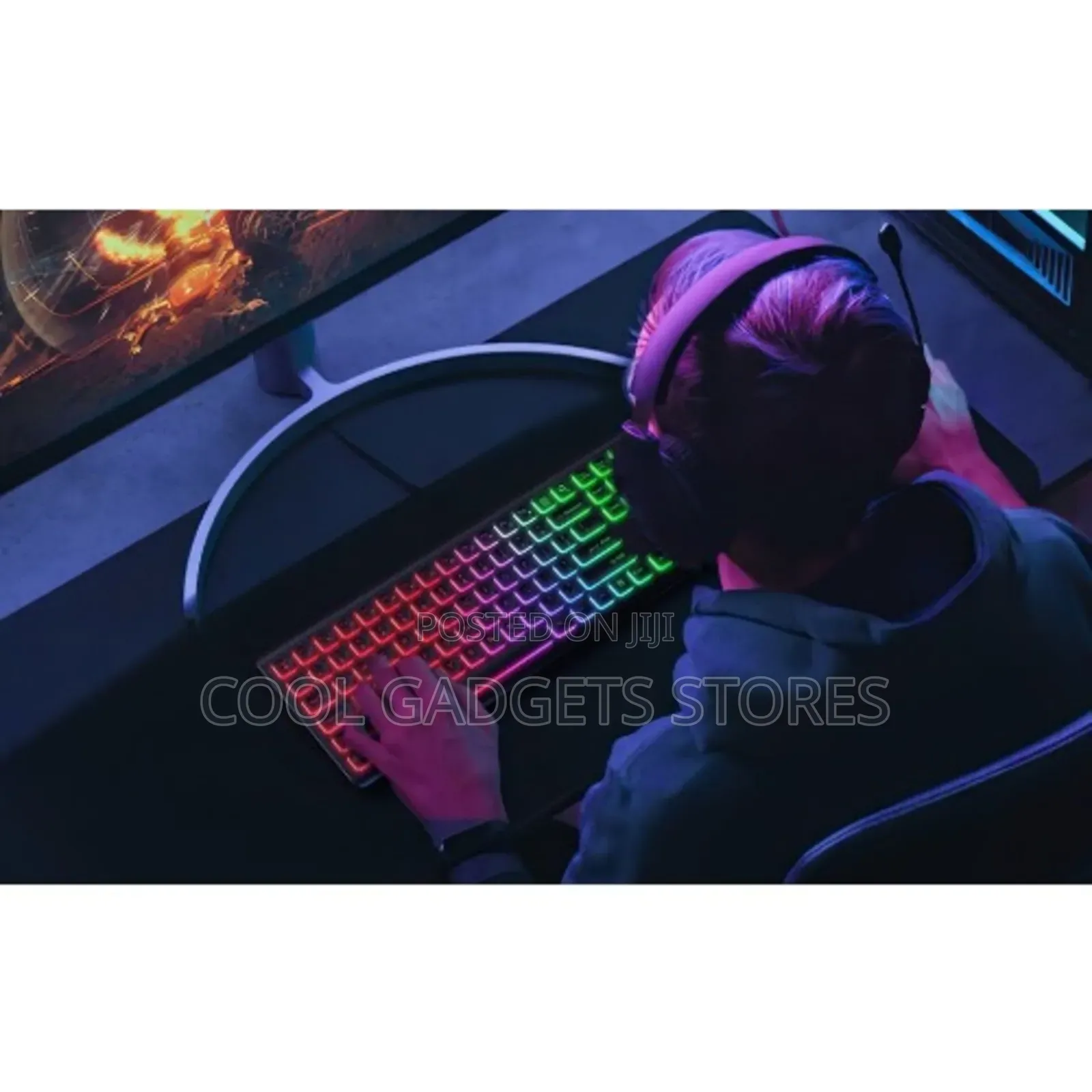 Kl220 Bluetooth Wireless Keyboard and Mouse Combo With RGB Light
