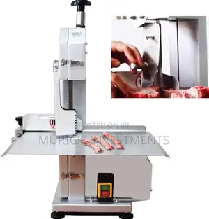 Heavy-Duty Stainless Steel Bone Saw Machine for Meat Fish Cutting