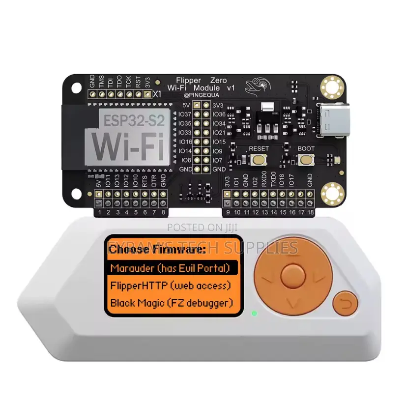 Flipper Zero Wi-Fi Devboard Pre-Installed Marauder Esp32-S2 Pentesting